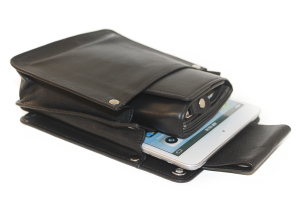 HOLSTER VOOR I PAD MINI EN PORTEMONNEE